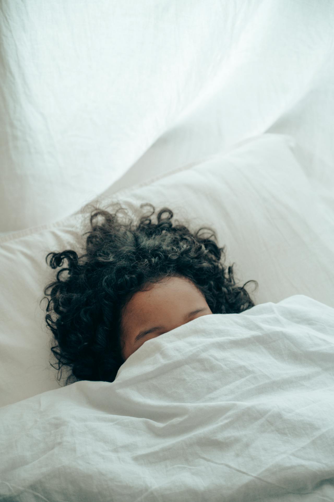 woman in bed